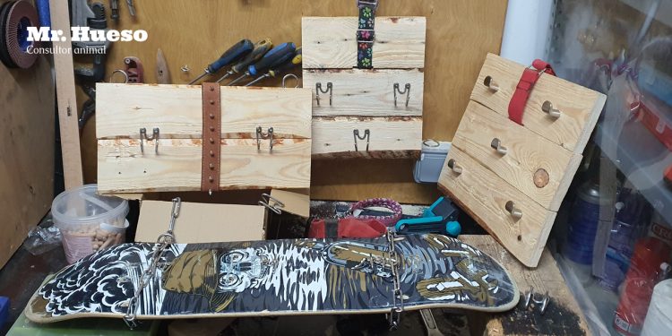 Aparecen varios de los objetos fabricados en nuestro taller