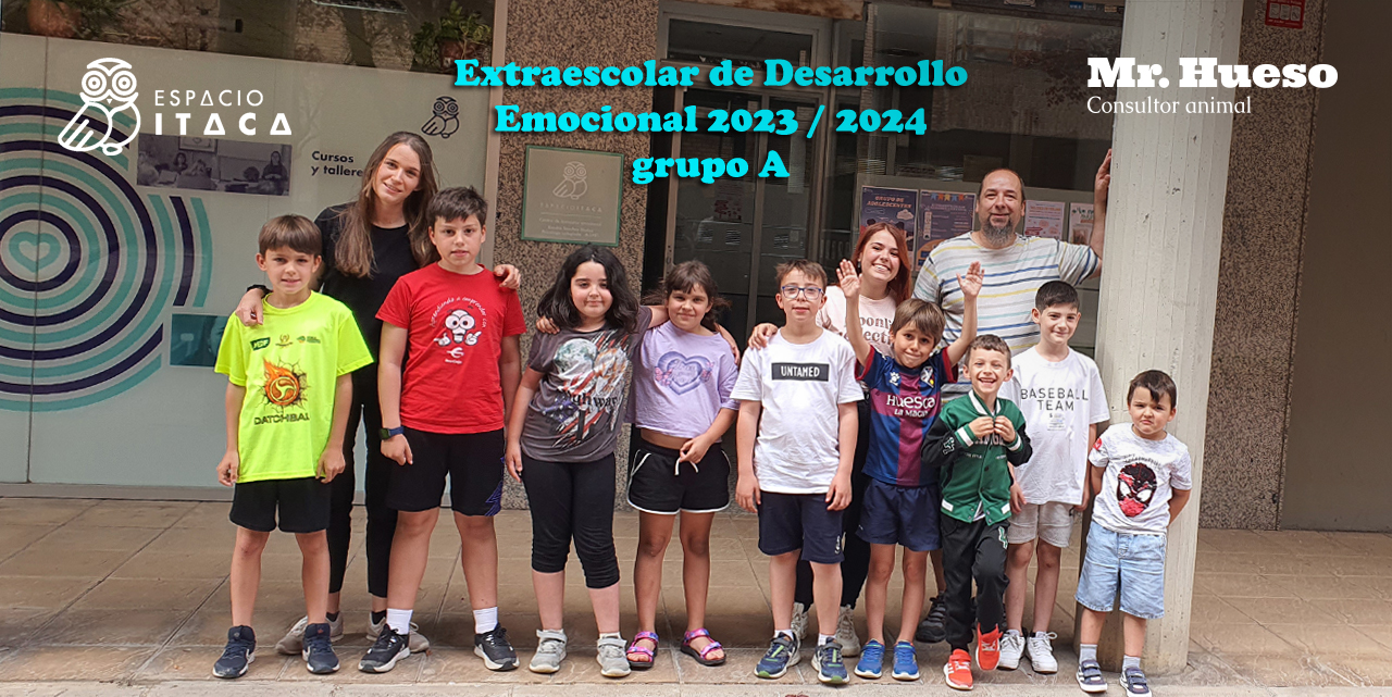 Foto del grupo A del curso 2023 2024 Extraescolar de Desarrollo Emocional