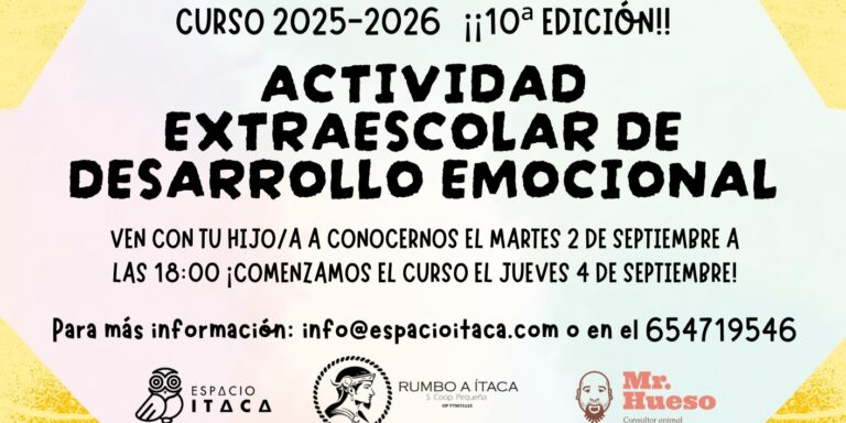 El curso 2025 2026 celebraremos ya la 10ª edición de este proyecto educativo, comenzamos en septiembre