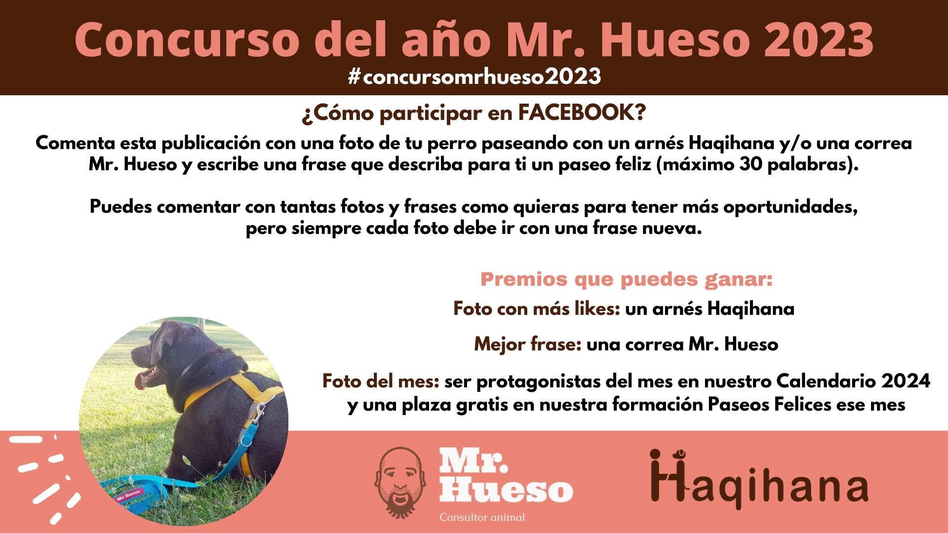 Cómo participar en el Concurso del año Mr. Hueso 2023 desde Facebook