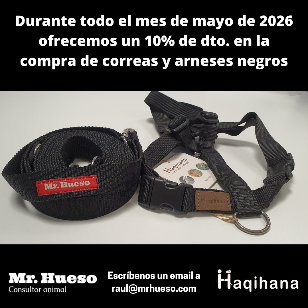 mayo 2026 descuento en arneses negros y correas negras