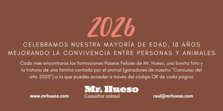 Portada Calendario Mr. Hueso 2026